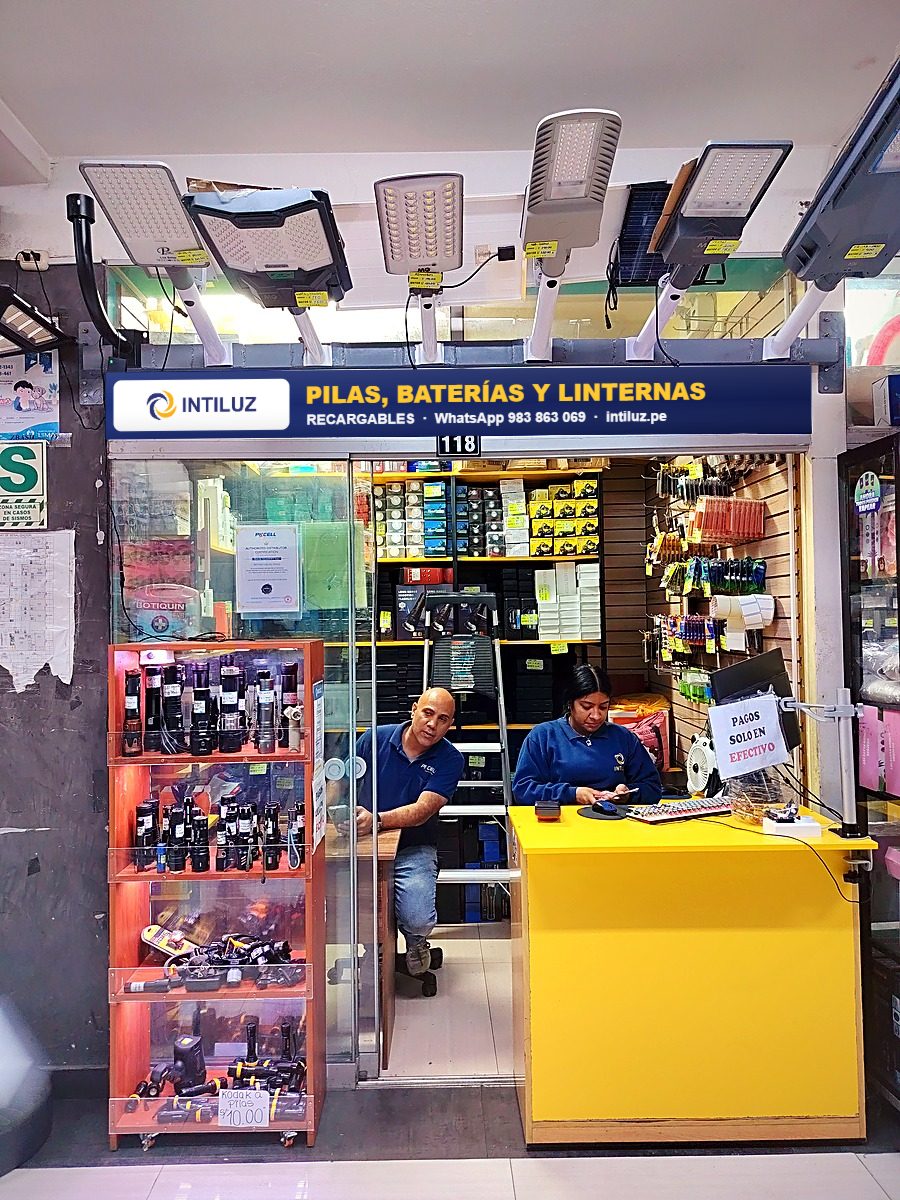 Tienda 118: pilas, baterías y linternas