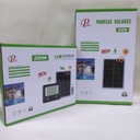 REFLECTOR 200W CON PANEL SOLAR  |090631-10| 