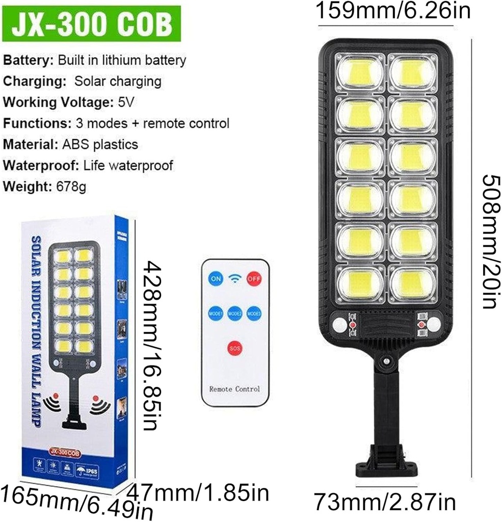 LUCES SOLARES PASTORAL DE PATIO |JF12683| 