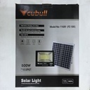 REFLECTOR 500W CON PANEL SOLAR CUBULL |PZ-500|