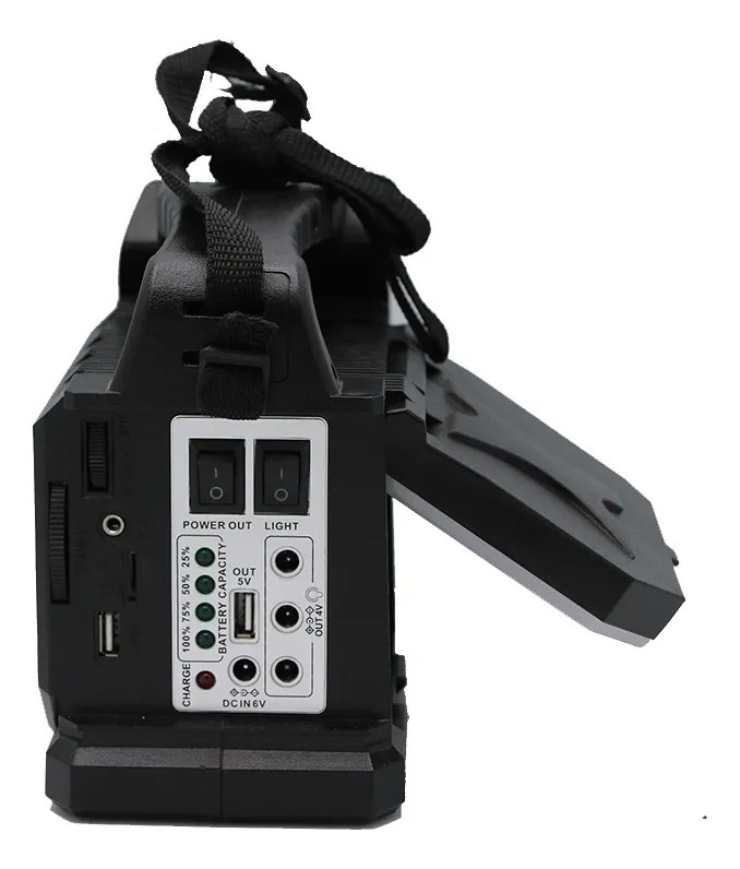 KIT SOLAR PORTATIL 20000mAh CAFINI CN-TY3997FM-BT