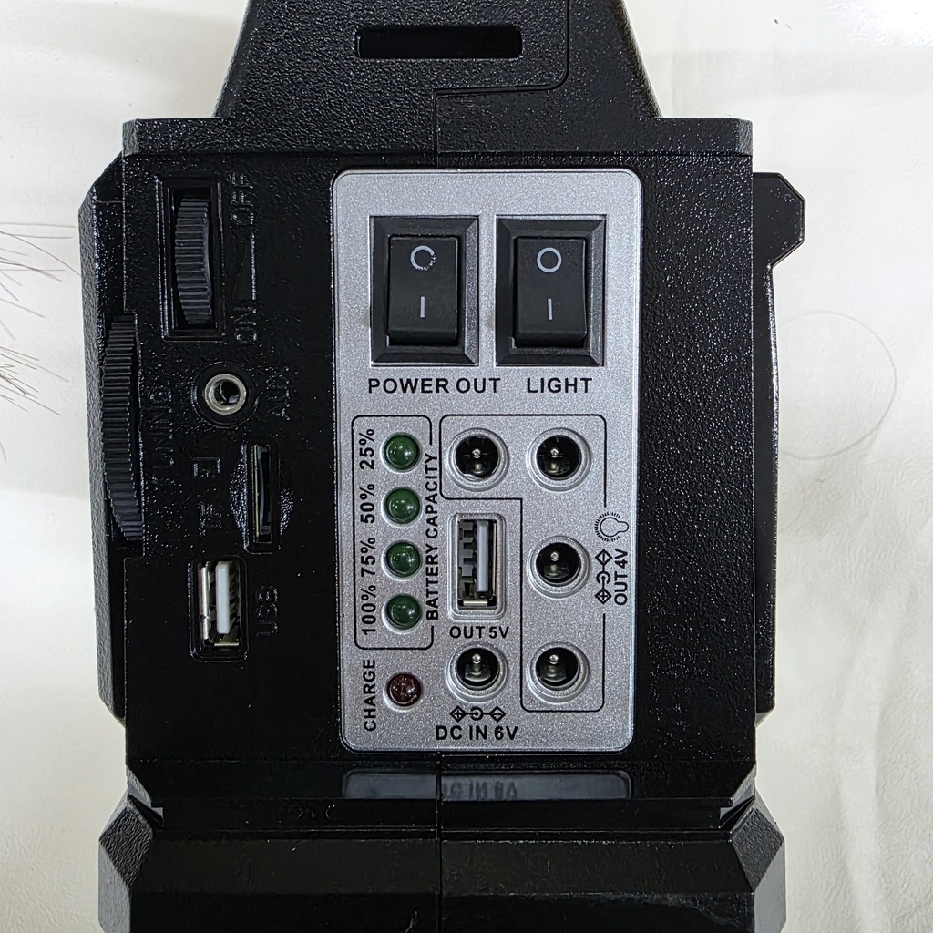 KIT SOLAR PORTATIL 20000mAh CAFINI CN-TY3997FM-BT