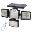 LUZ SOLAR 4 CUERPOS 198 LEDS JF-12687
