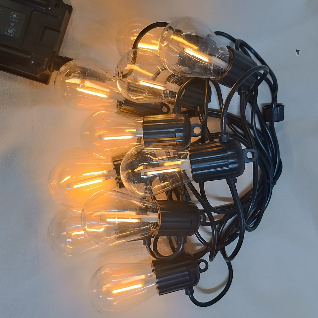 GUIRNALDA SOLAR 5M- 10 FOCOS |NL2419|