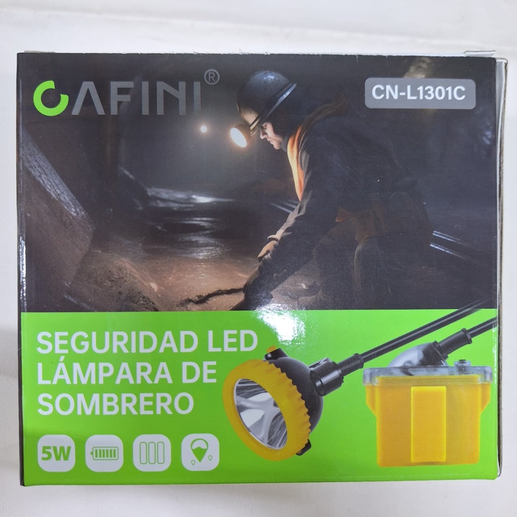 LINTERNA MINERA DE CABEZA LED |L1301C|