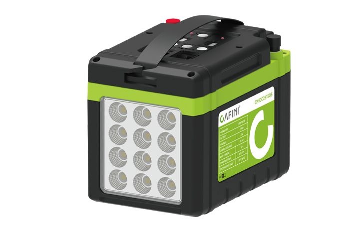 KIT SOLAR PORTATIL 18000mAh CAFINI CN-DC2615QS