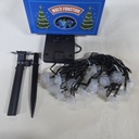 LUCES DE NAVIDAD SOLAR ROSA AMBAR 5M-20 LED