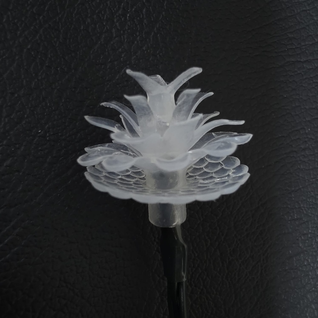 LUCES DE NAVIDAD SOLAR PIÑA NAVIDEÑA 5M-20 LED