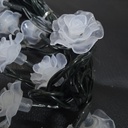 LUCES DE NAVIDAD SOLAR ROSA BLANCA 5M-20 LED