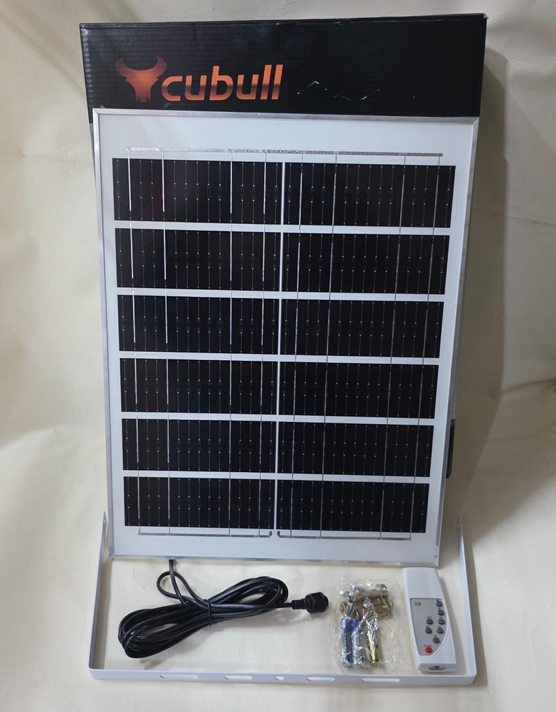 REFLECTOR 400W CON PANEL SOLAR CUBULL |11688|