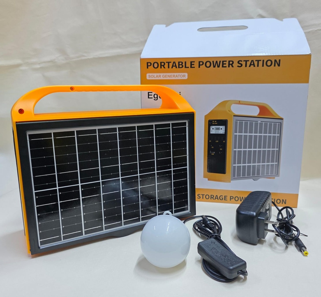 ESTACION DE ENERGIA PORTATIL SOLAR |EG013LI|