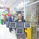 REFLECTOR PORTATIL 3 PANELES SOLARES BATERIA EXTRAIBLE |XY11847|