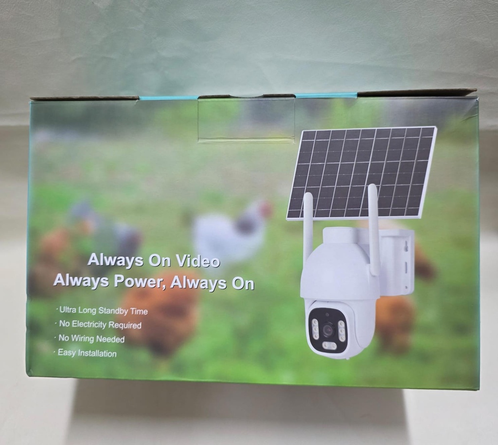 CAMARA SOLAR 2 LENTES CON CHIP |BT-HD72|