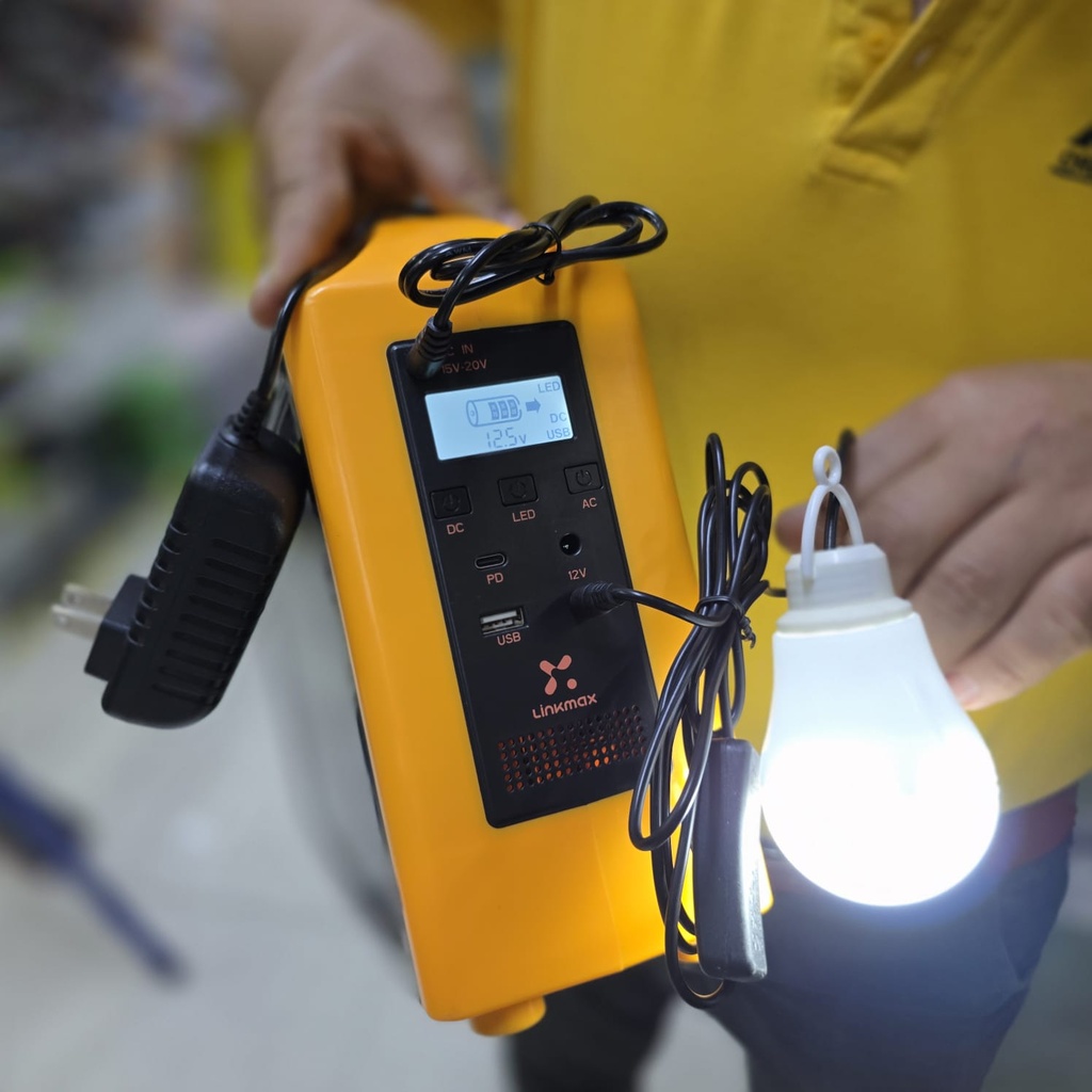 ESTACION DE ENERGIA SOLAR PORTATIL 200W |EG014|