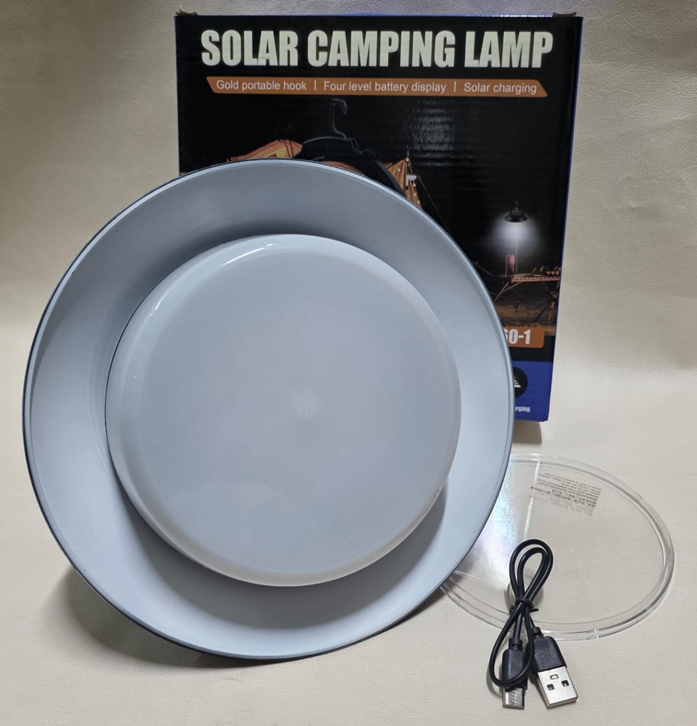 FOCO SOLAR Y RECARGABLE PLATILLO VOLADOR |TY010|