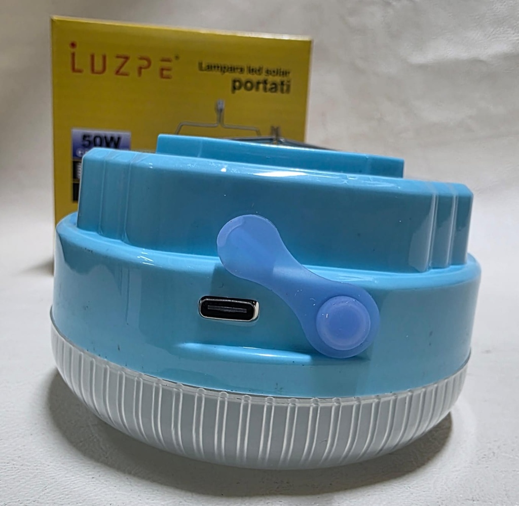 LAMPARA LED PORTATIL RECARGABLE 50 W 1500mAh |90035|