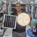 LAMPARA SOLAR 300W PARA HABITACIONES COLOR BLANCO Y AMBAR |NAY-246| 