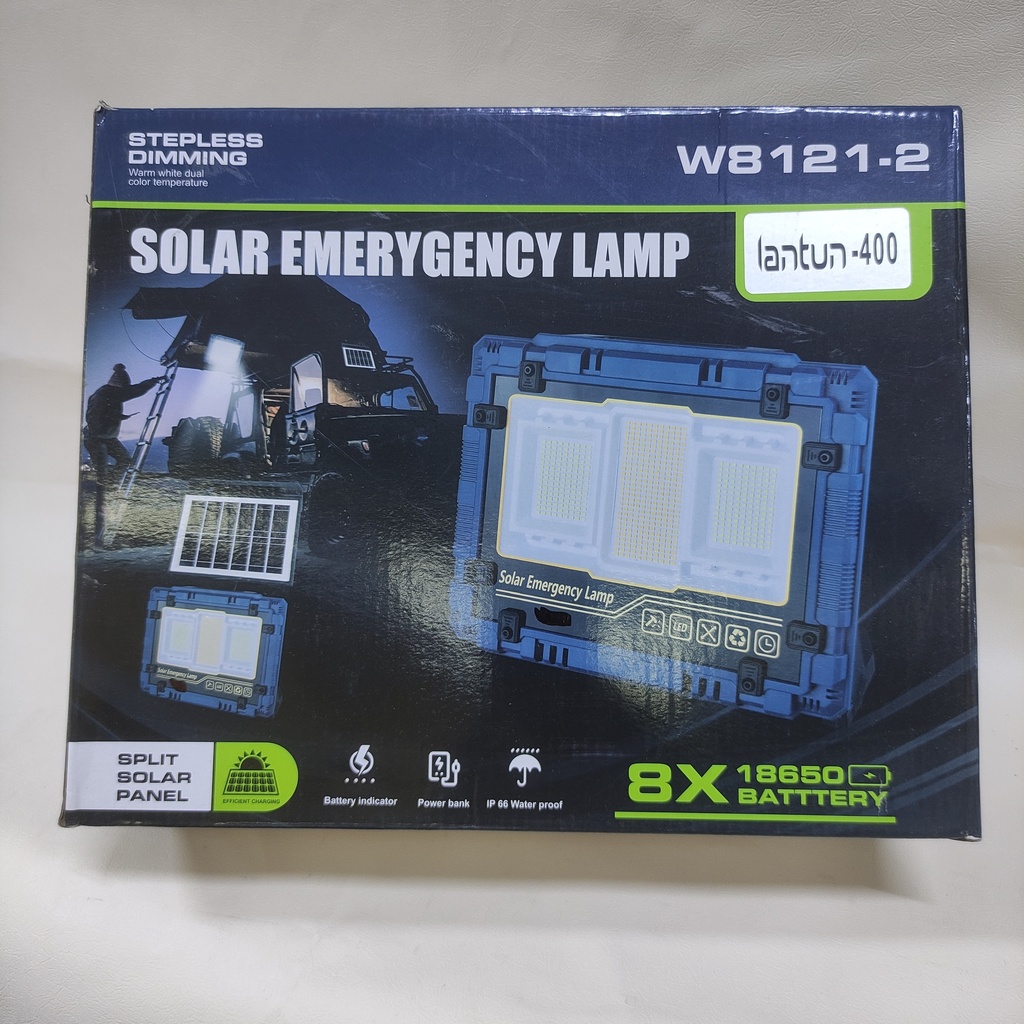 REFLECTOR CON PANEL SOLAR LANTUN 400W |XY11798|