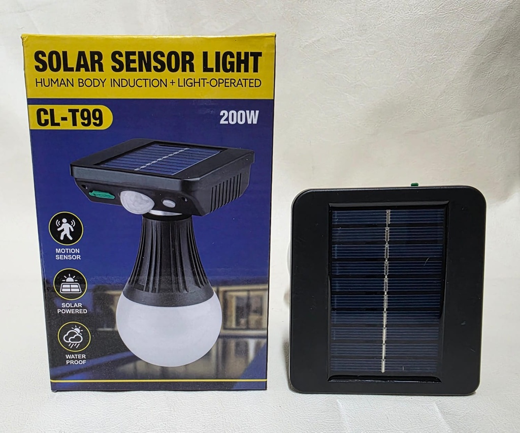 BOMBILLA SOLAR CON SENSOR |K664|