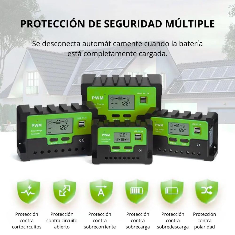 CONTROLADOR DE CARGA 30A PWM |SC-TY2631|