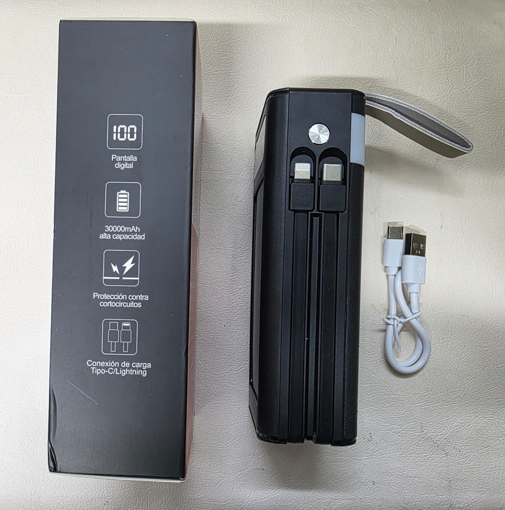 POWER BANK SOLAR 30000mAh |LK-350|