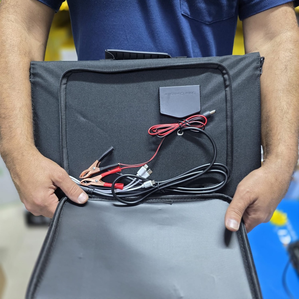 PANEL SOLAR 100W- 4HOJAS |LE-ST007|