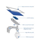 LUMINARIA TIPO FAROLA DECORATIVA SOLAR |TR-174-120W|