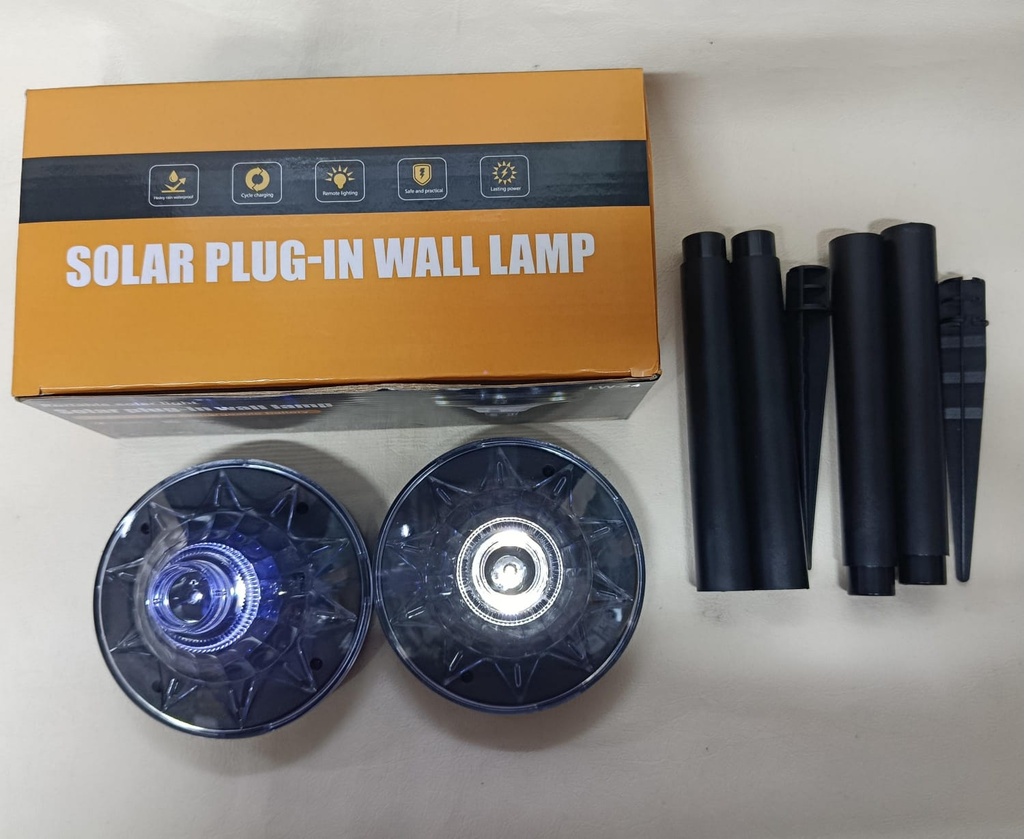 ESTACA DECORATIVA SOLAR RGB Y LUZ BLANCA |TY015|