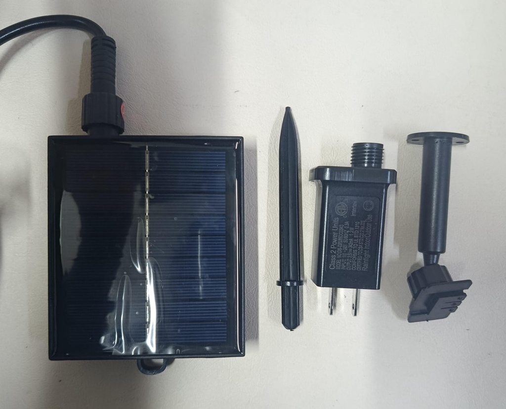 GUIRNALDA SOLAR Y ELECTRICA 10M -20 FOCOS |12478|