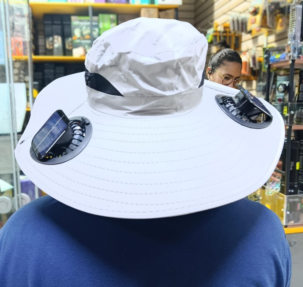 GORRO CON VENTILADOR SOLAR |K658|