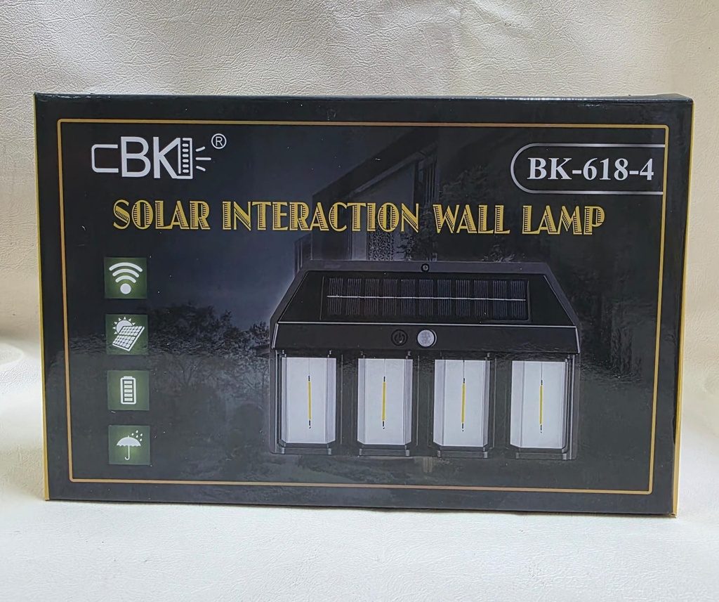 LAMPARA SOLAR CON SENSOR LA MANSION |TY031|
