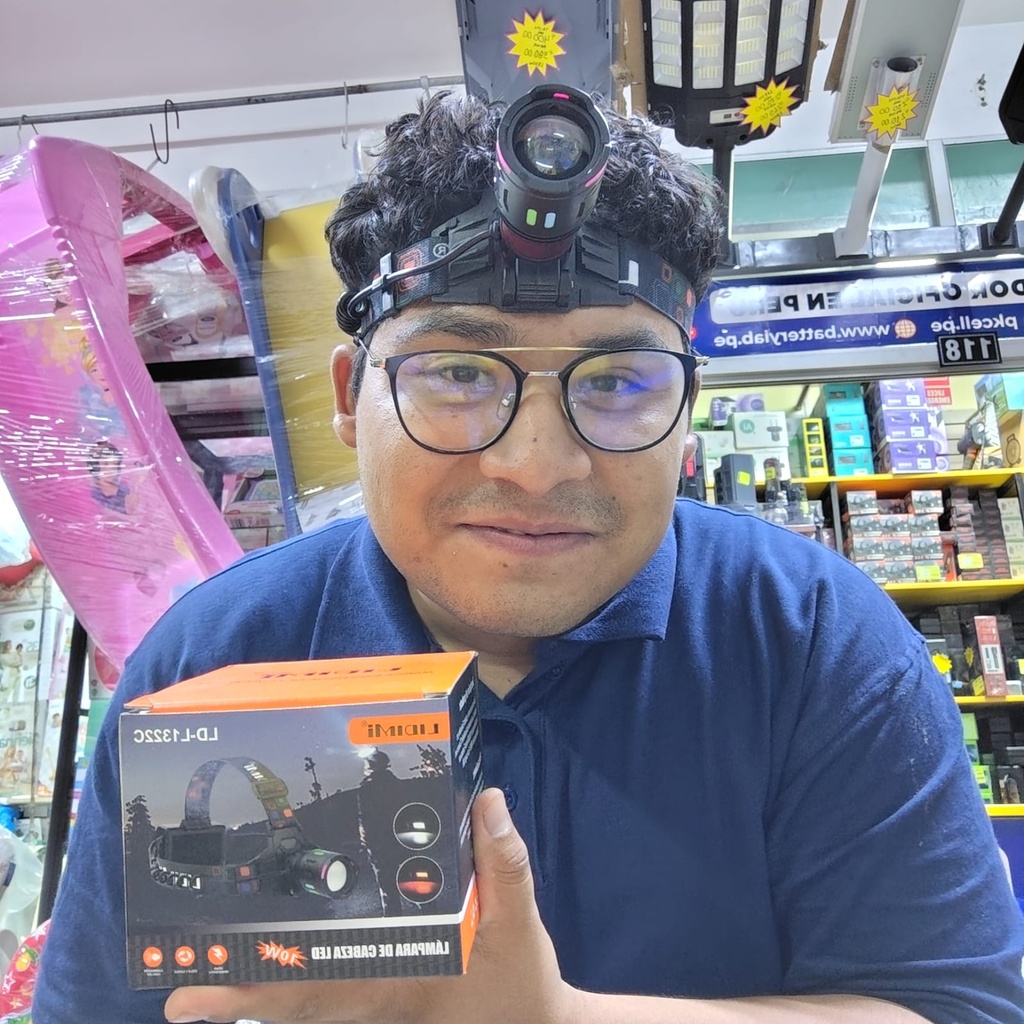 LINTERNA DE CABEZA 3 BATERIAS |LD-L1322C|