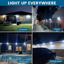 LUZ LED CON PANEL SOLAR 10W |LF-0025-25|