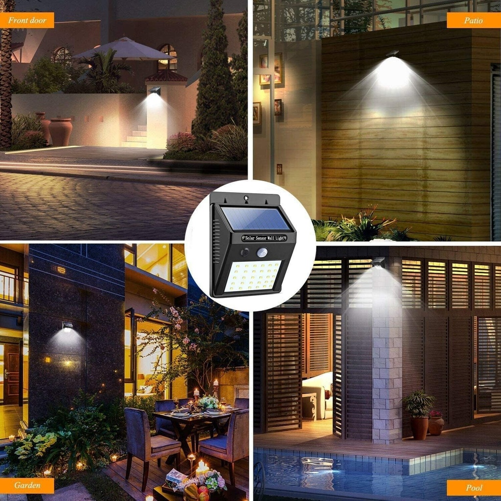 LUZ LED CON PANEL SOLAR 10W |LF-0025-25|