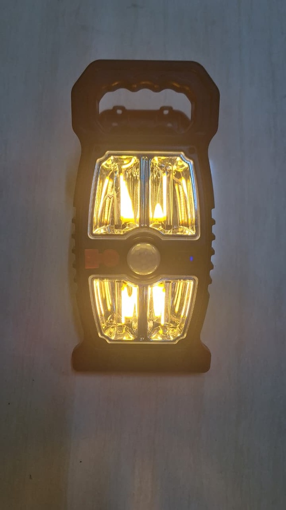 LUZ SOLAR Y RECARGABLE PORTATIL CLIP |440338|