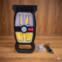 LUZ SOLAR Y RECARGABLE PORTATIL CLIP |440338|