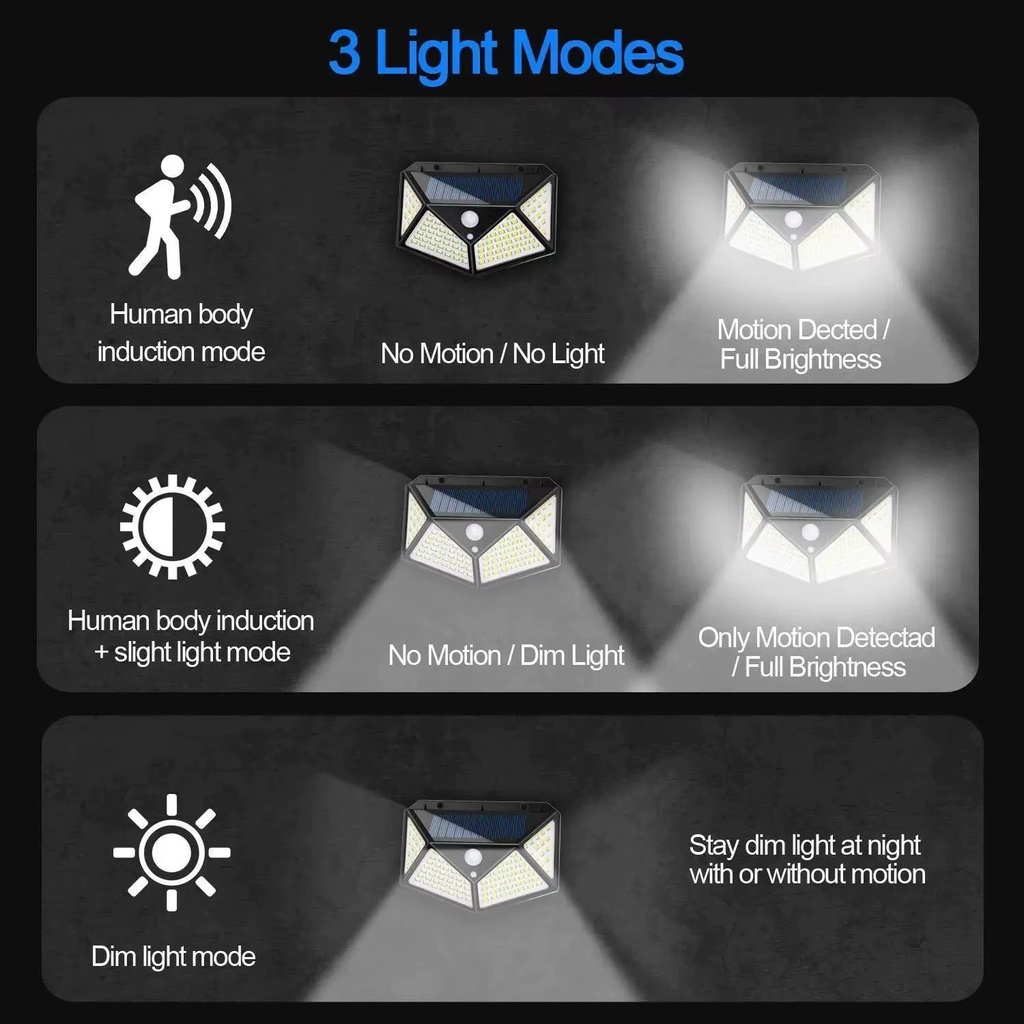 LAMPARA LED SOLAR BATMAN |BK-100|