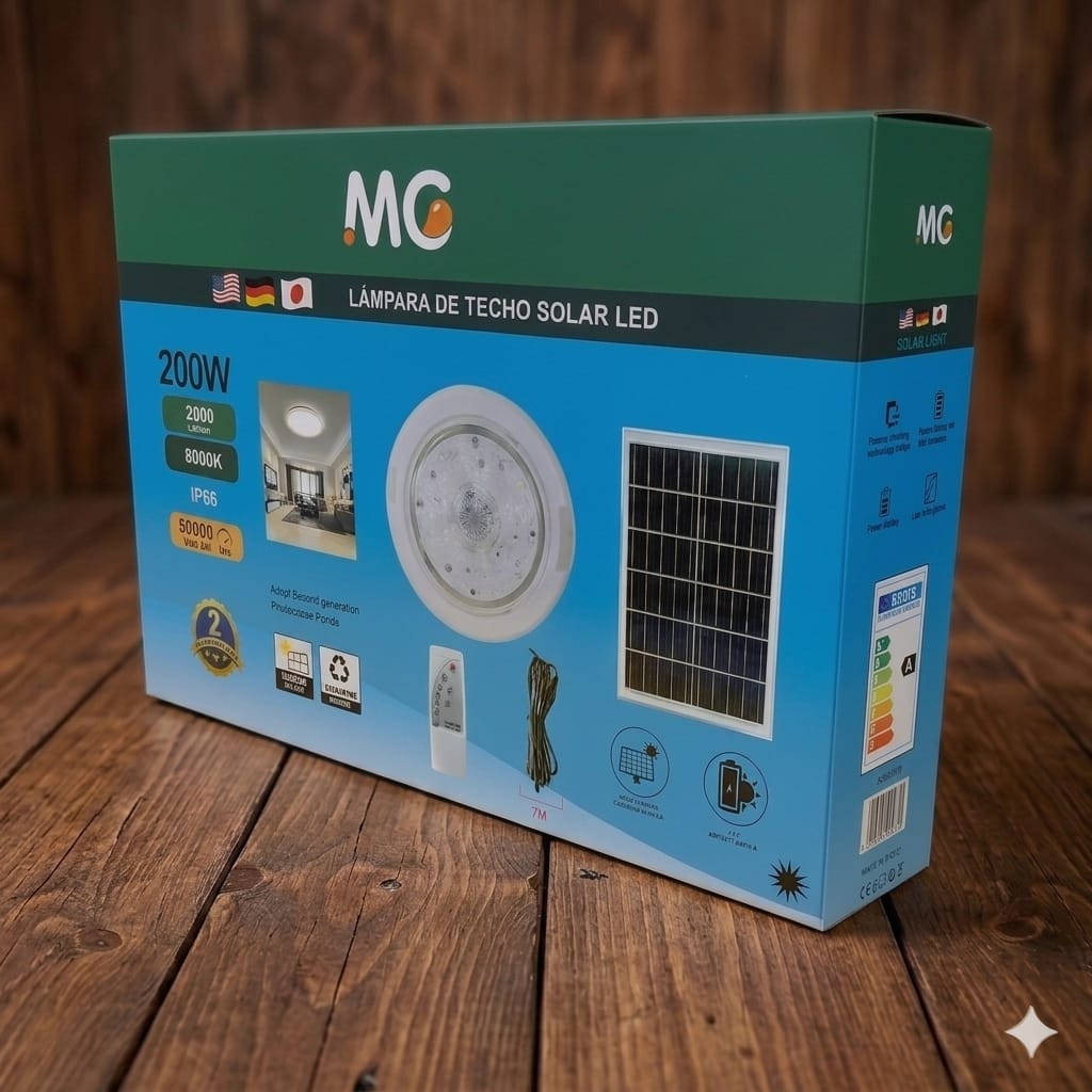 LUCES SOLARES PARA HABITACIONES |AJ440476A|
