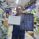 REFLECTOR CON PANEL SOLAR BIFACIAL 300W |440459|