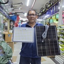 REFLECTOR CON PANEL SOLAR BIFACIAL 300W |440459|
