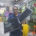 LUZ SOLAR PASTORAL CON PANEL BIFACIAL ALUMINIO +PC 1200W |440461| 