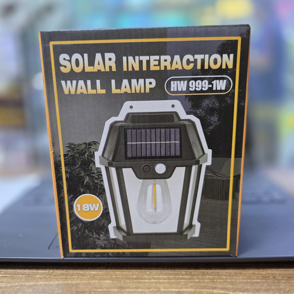 LUZ SOLAR DE JARDIN CON SENSOR |TY001|