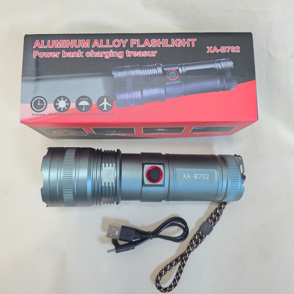 LINTERNA RECARGABLE THANOS |XA-B702|