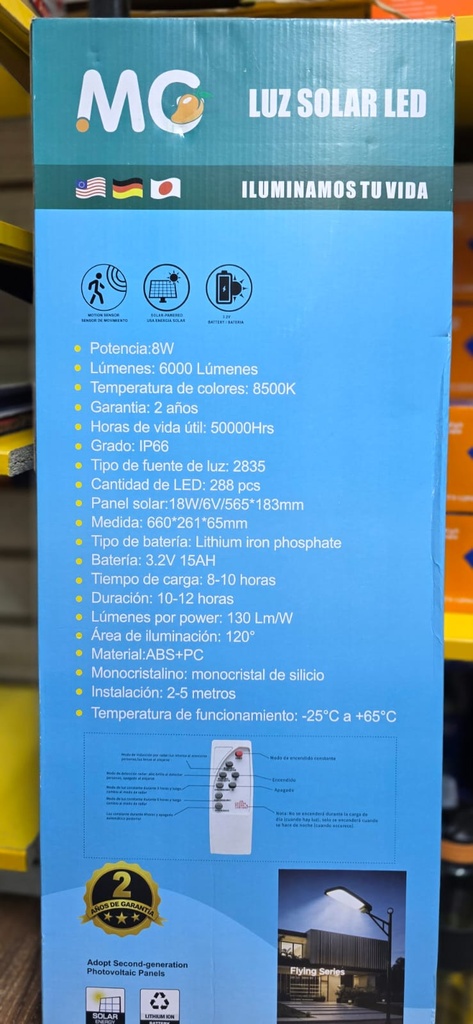 PASTORAL SOLAR 500W C/B |AJ440542|