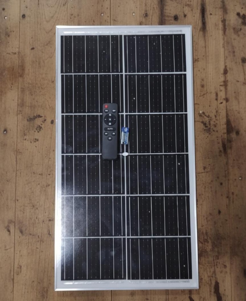LUZ PASTORAL SOLAR 400W CON PANEL EXTERNO |TR-168-400W|