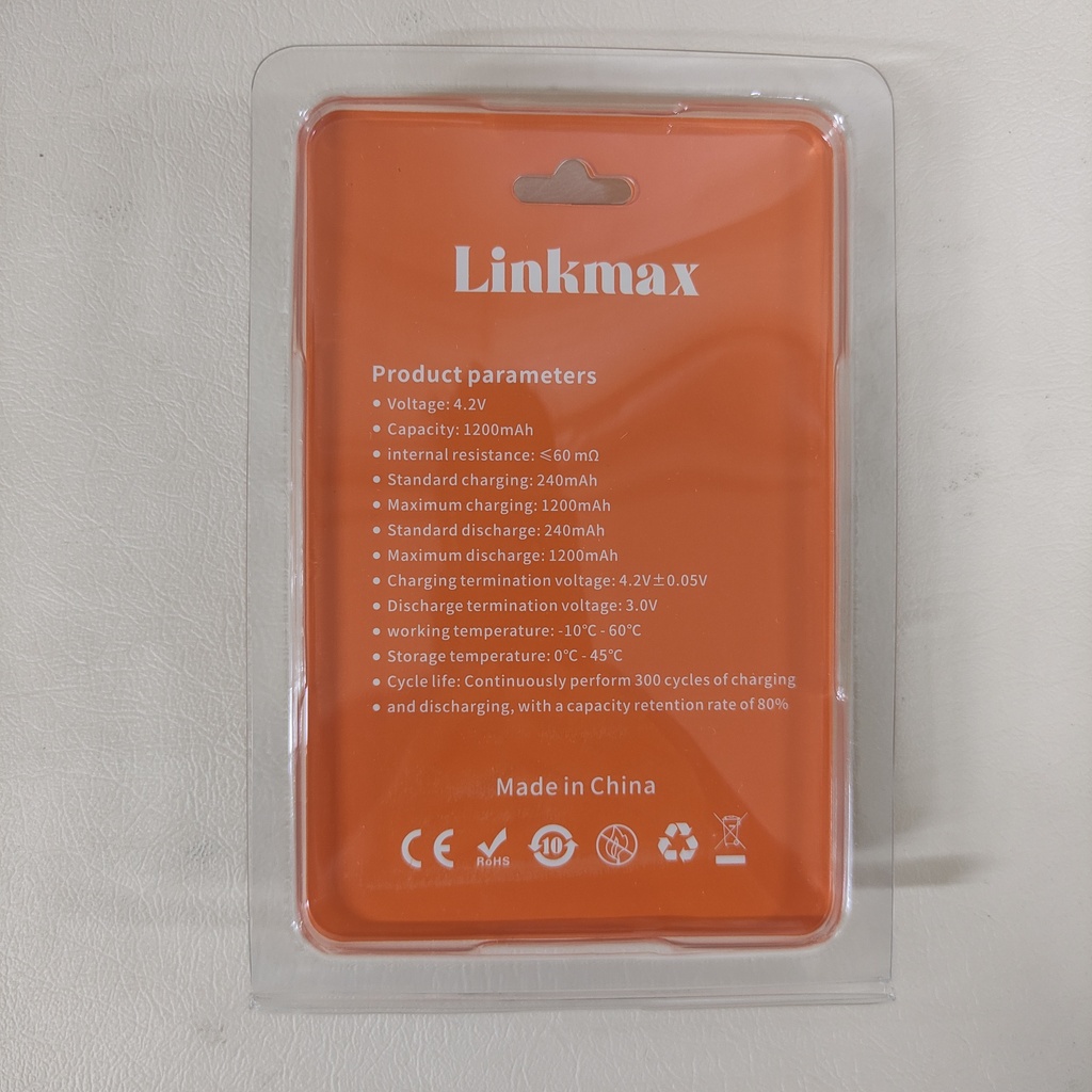 BATERIA DE LITIO RECARGABLE 1200mAh|BY001|