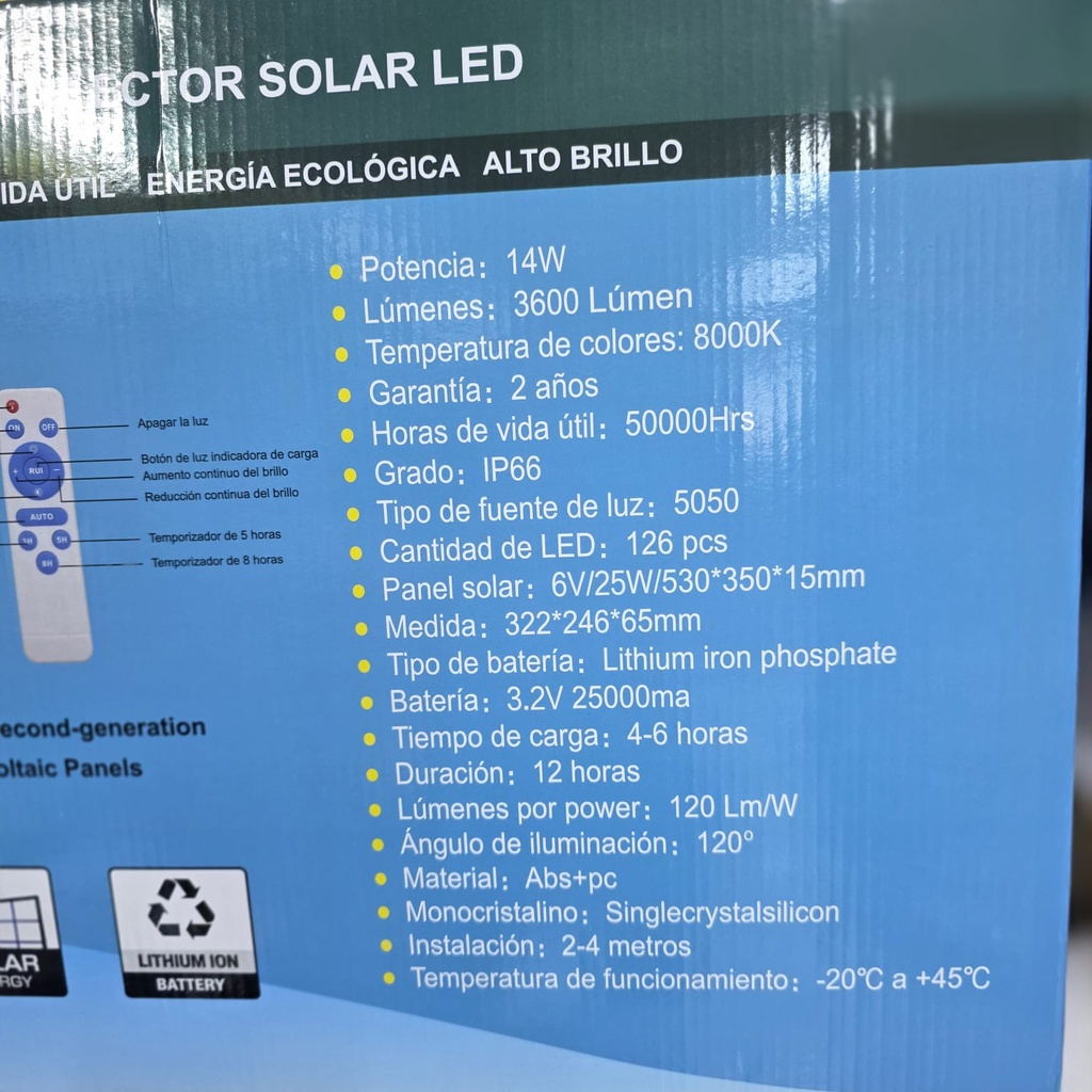 REFLECTOR SOLAR 300W |440483| 