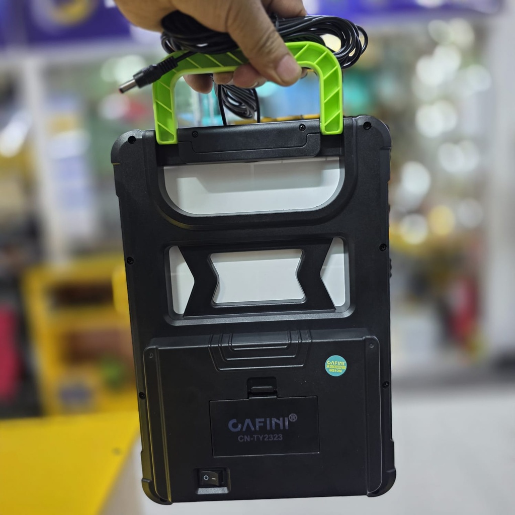 PANEL SOLAR CON BATERIA recargable 5000mAh |TY2323|