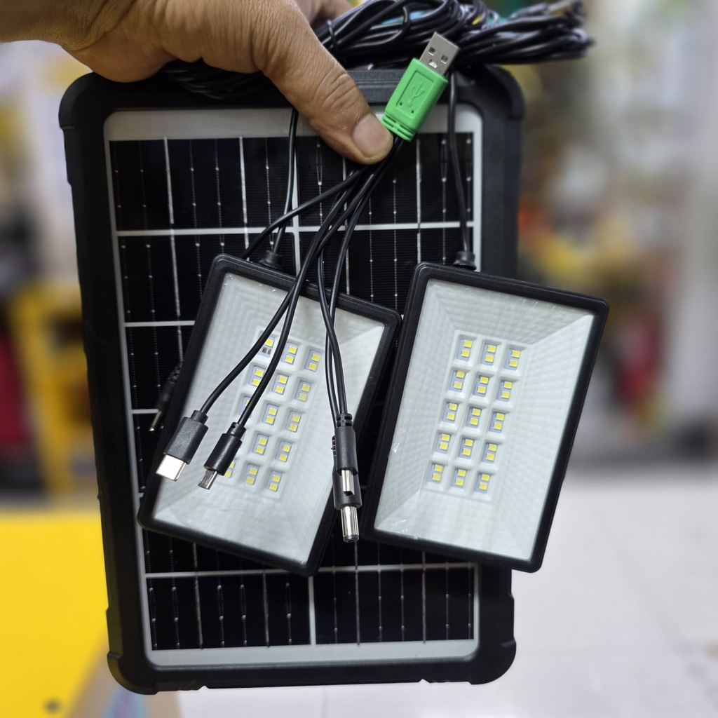 PANEL SOLAR CON BATERIA recargable 5000mAh |TY2323|