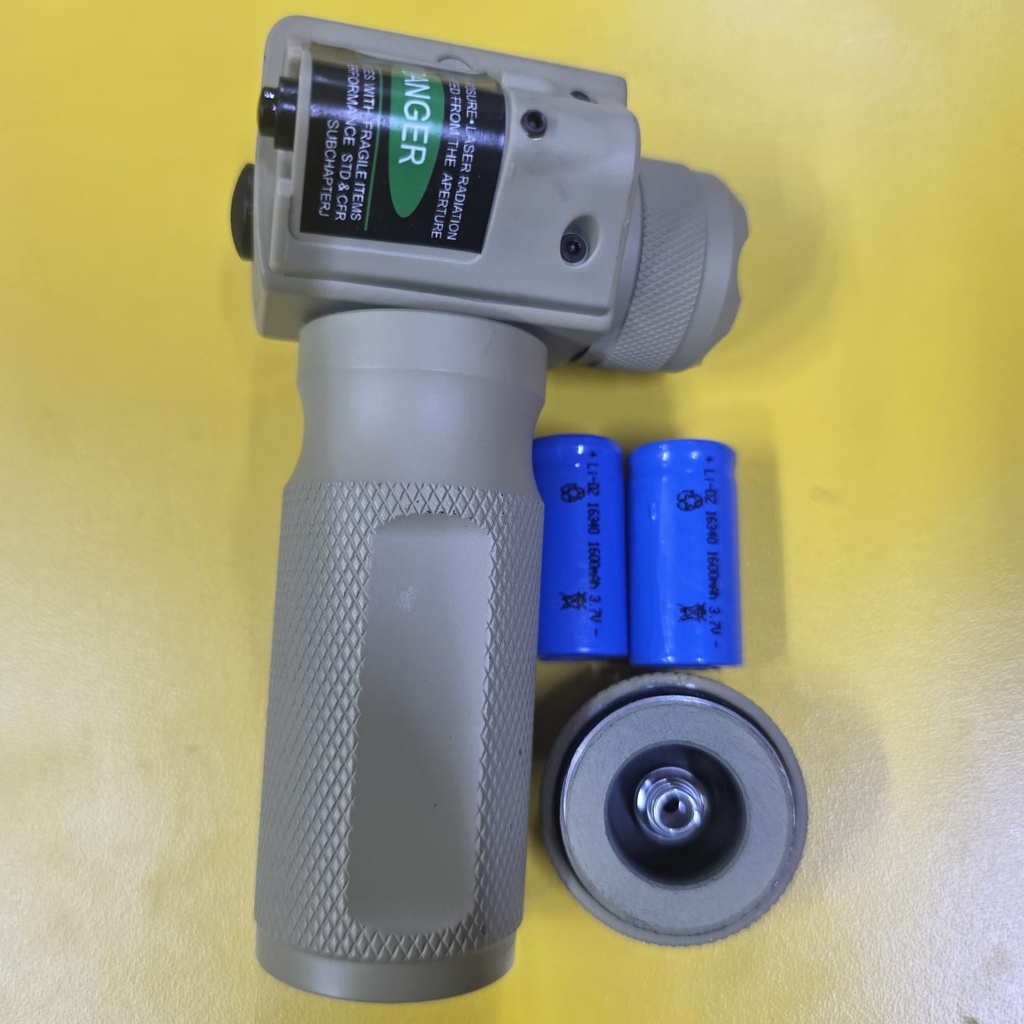 LINTERNA CON LASER |YZ-12|